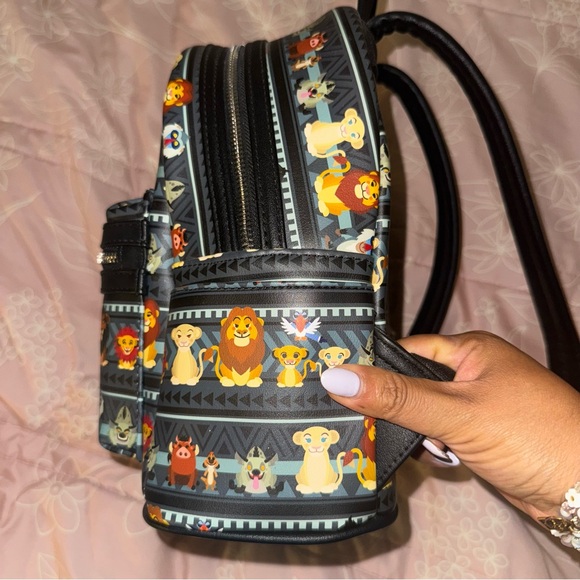Loungefly Disney the lion king tribal chibi mini backpack - Picture 3 of 6